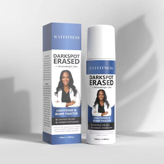 Erased roll away dark spots