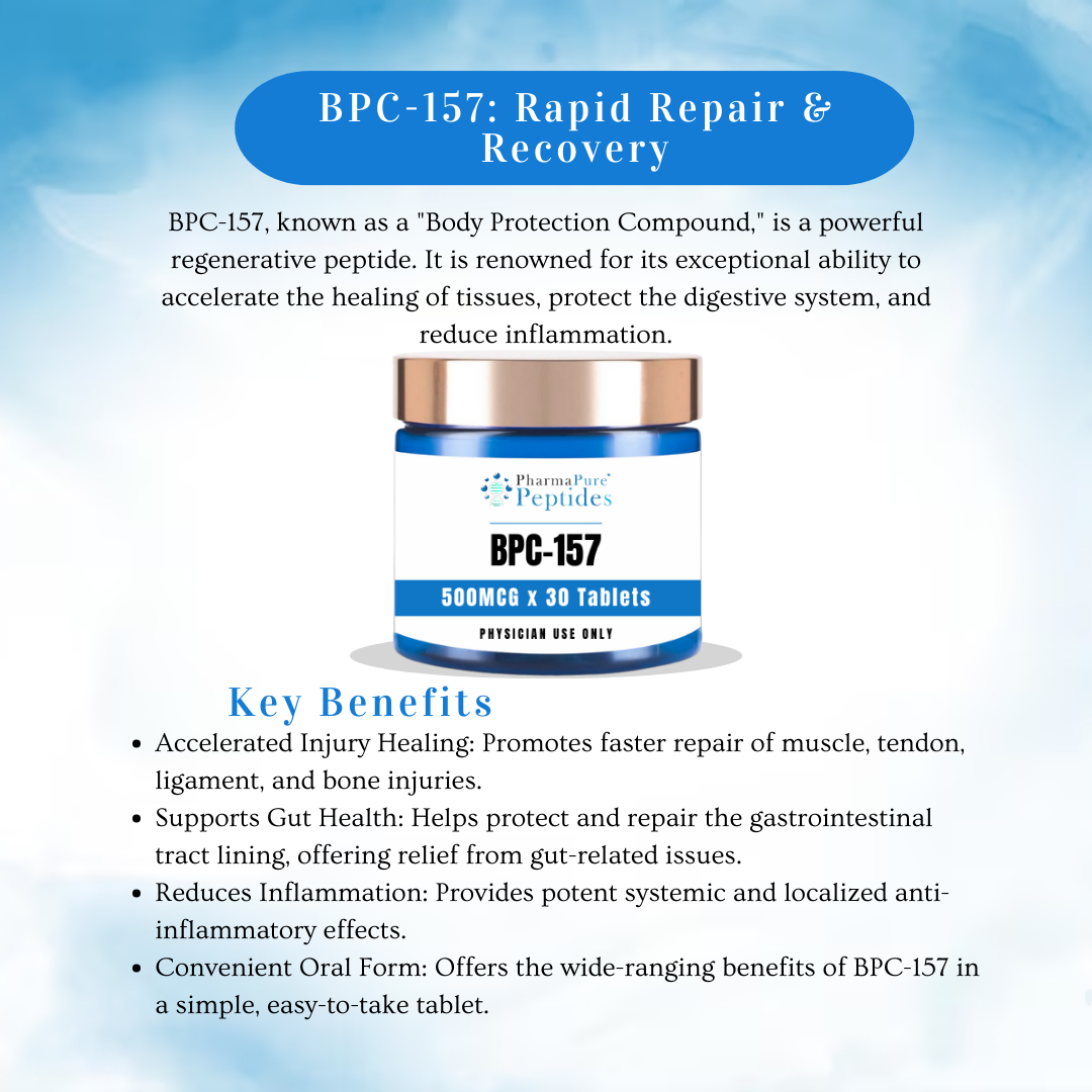 BPC 157 – Advanced Healing & Recovery Peptide