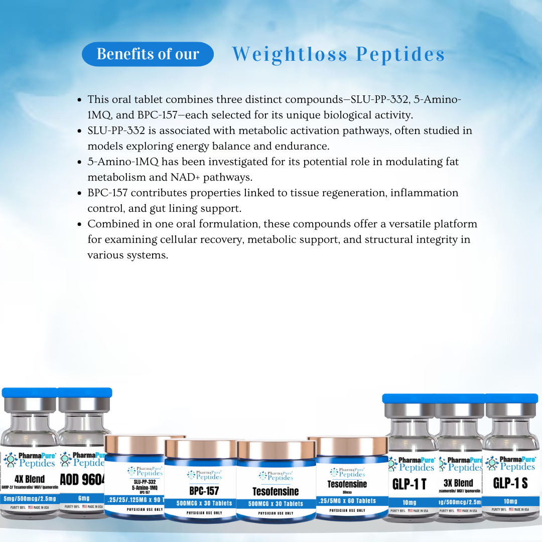 Weightloss Peptides 2 vials