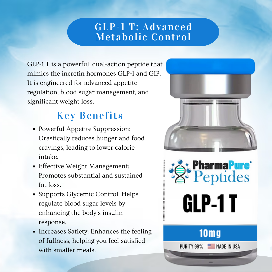 GLP-1T – Advanced Peptide for Metabolic Support & Weight Management