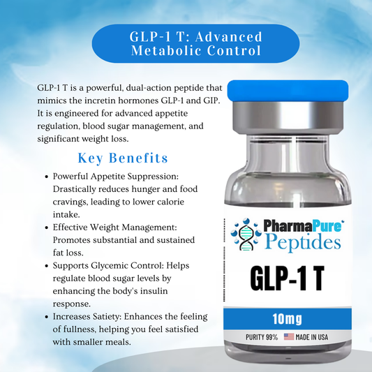 GLP-1T – Advanced Peptide for Metabolic Support & Weight Management