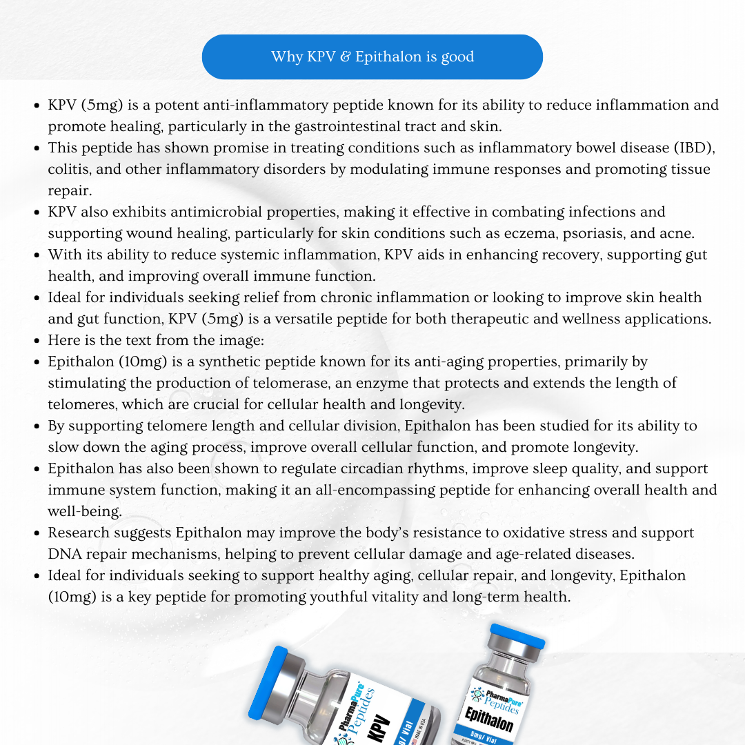 The SKIN KPV peptide solution