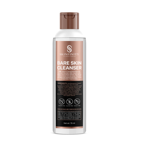 Bare skin cleanser