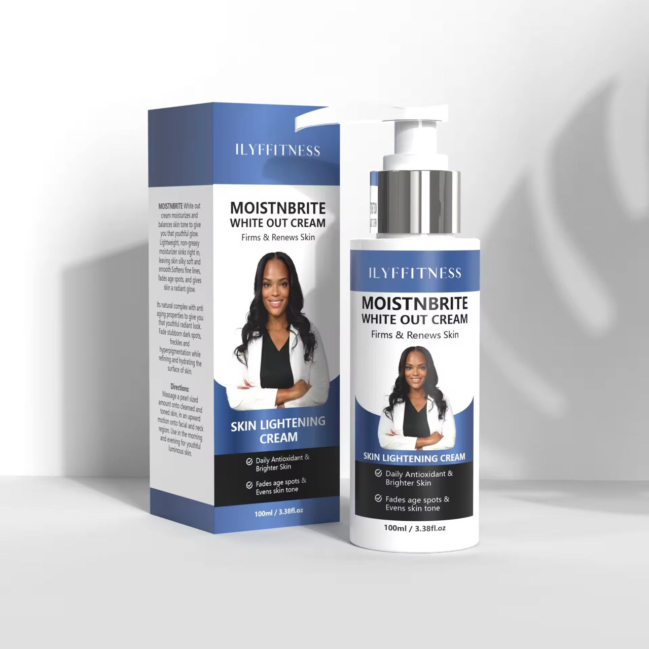 Intimate area skin brightening kit